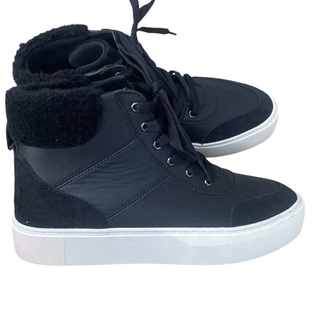 Ugg Cakewalk Platform Sneaker, Leather/Suede Upper, Size 8, NWOB